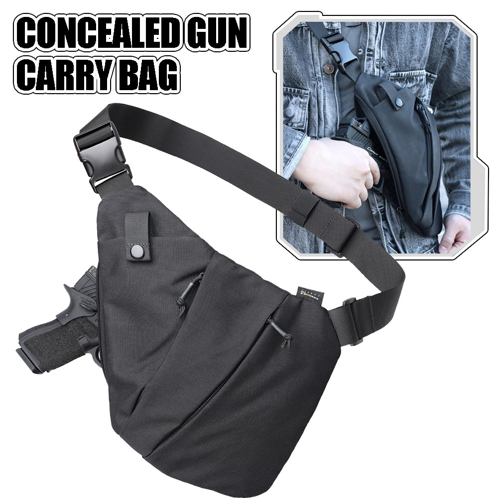 Edc Pistol Carry Bag - Tactical Concealed Gun Carry Bag Men's