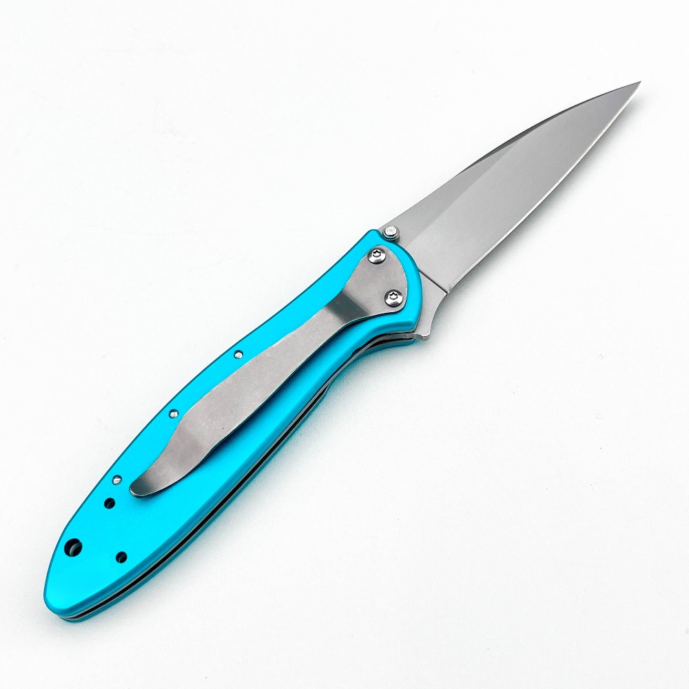 Edc Carry For Men - 1660 Stylish Blue Aluminium Frame Folding