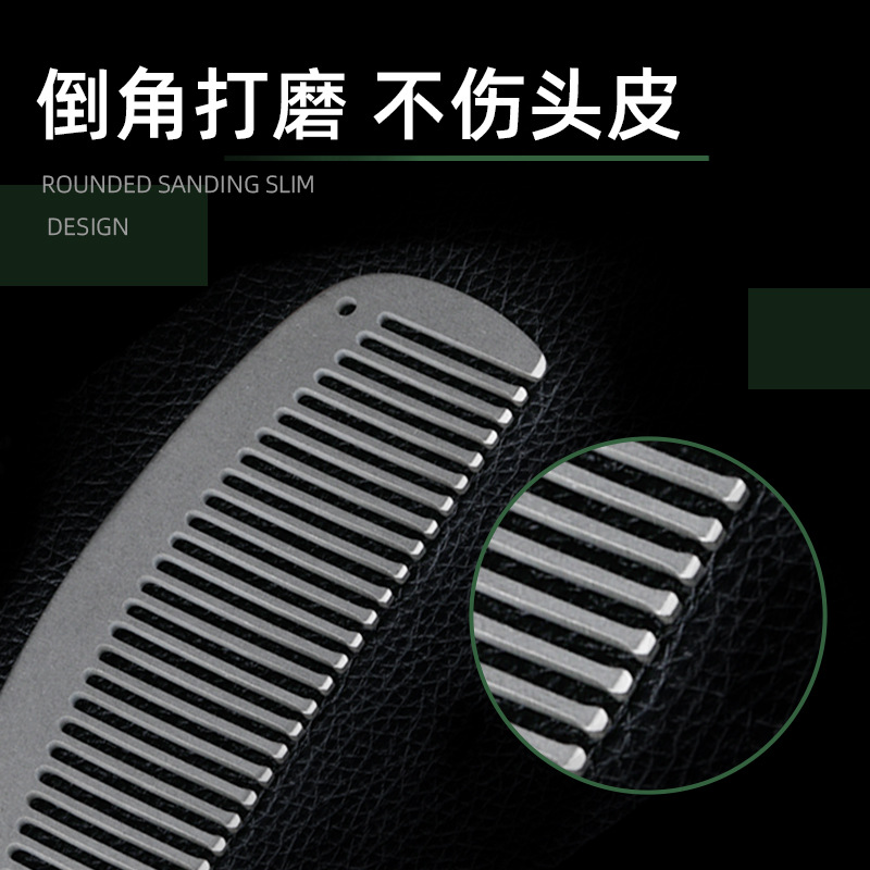 Pure Titanium Anti-Static Comb - Comb Pocket Titanium review and price