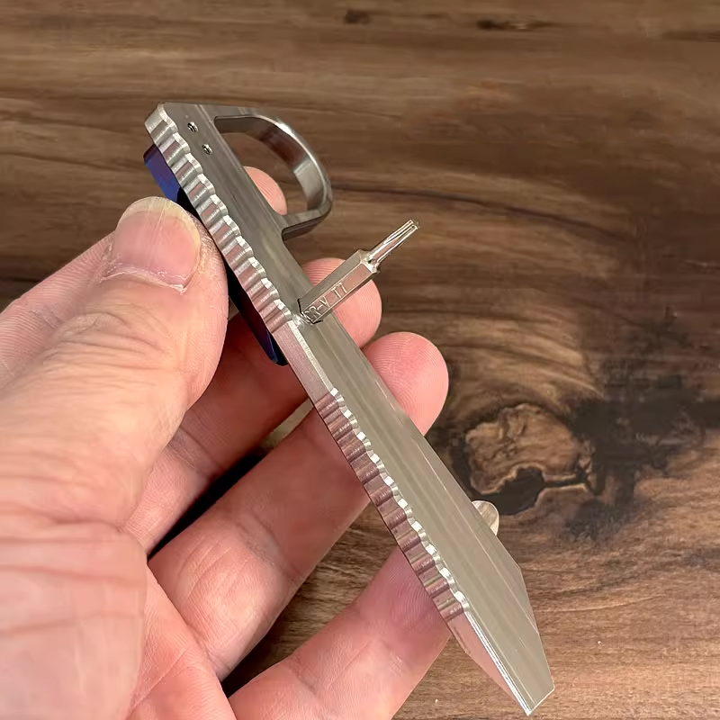 Outdoor Portable EDC Titanium  - Titanium Pry Bar review and price
