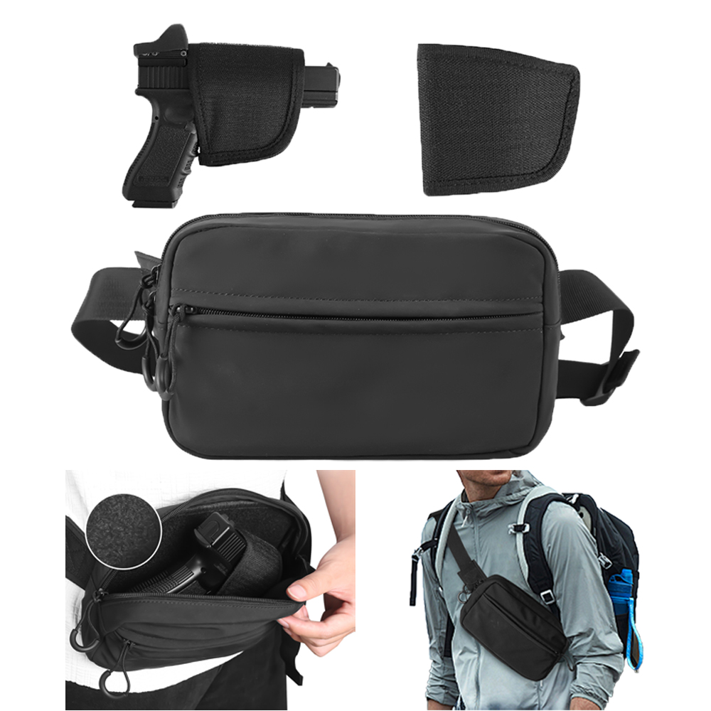 Tactical Crossbody Bag Pistol  - Edc Carry Fanny Pack review and price