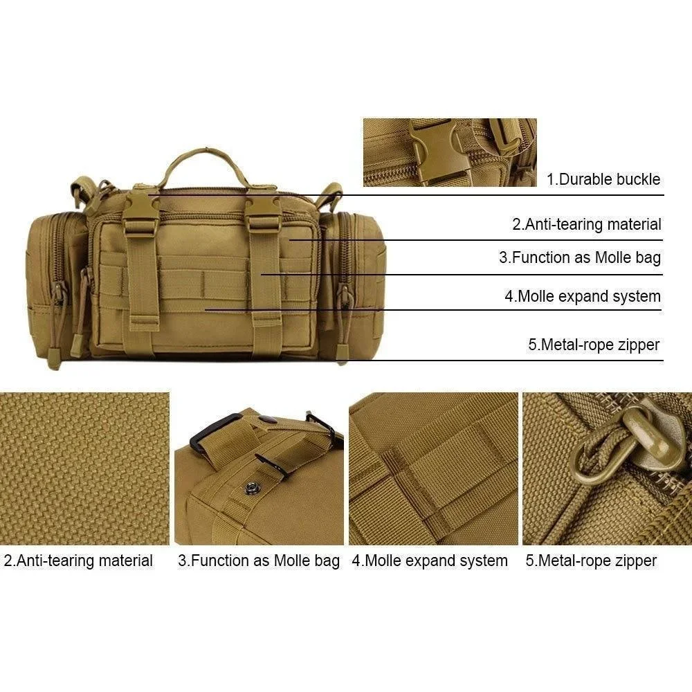 Duffel Waist Bag Molle Waterpr - Edc Carry Fanny Pack review and price