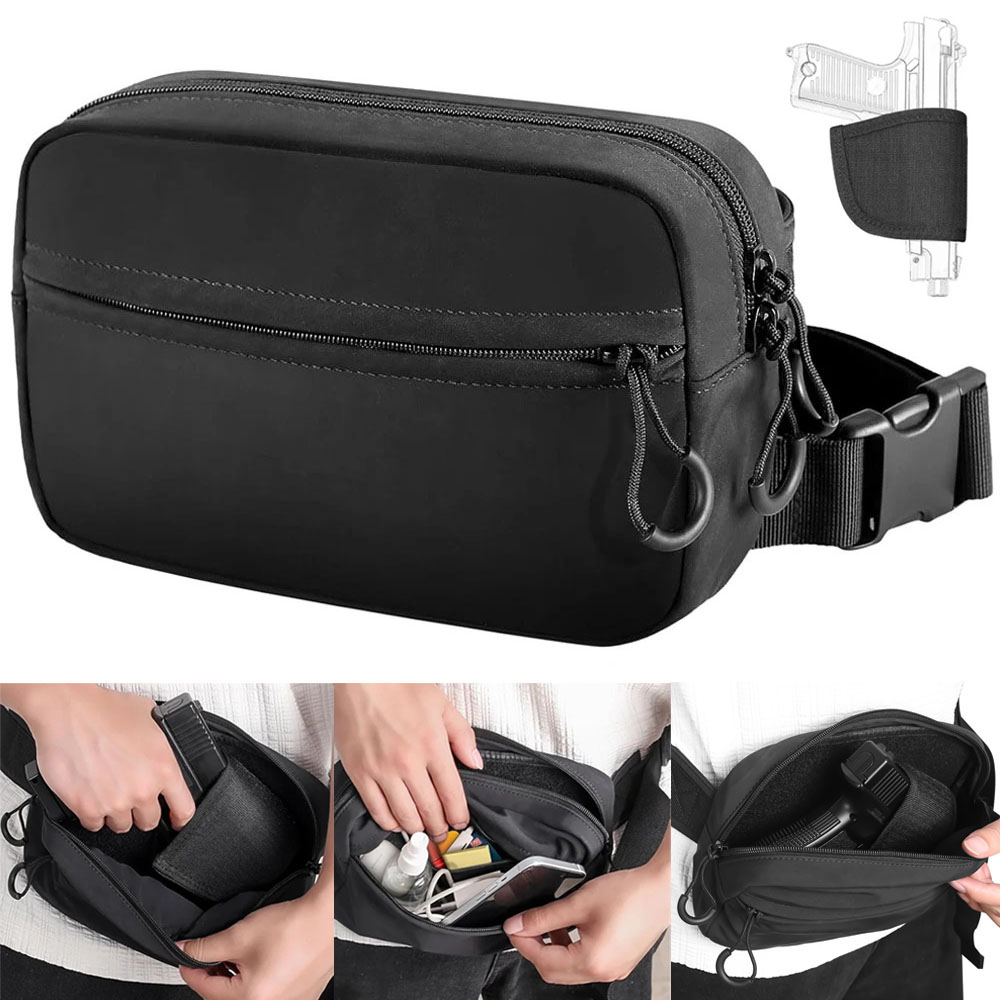 Concealed Carry Gun Bag Pistol - Edc Carry Fanny Pack review and price