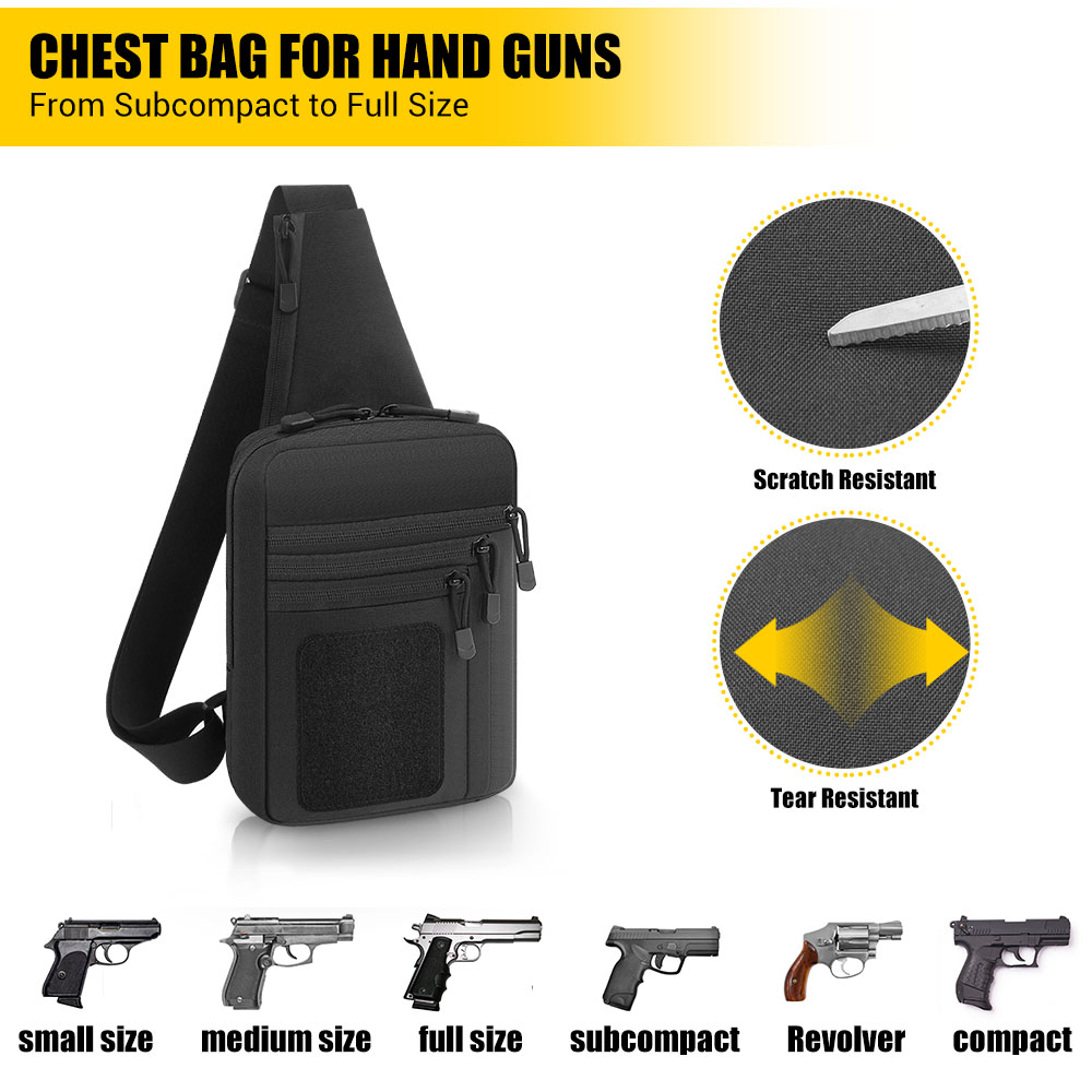 Tactical Pistol Gun Bag Concea - Edc Pistol Carry Bag review and price