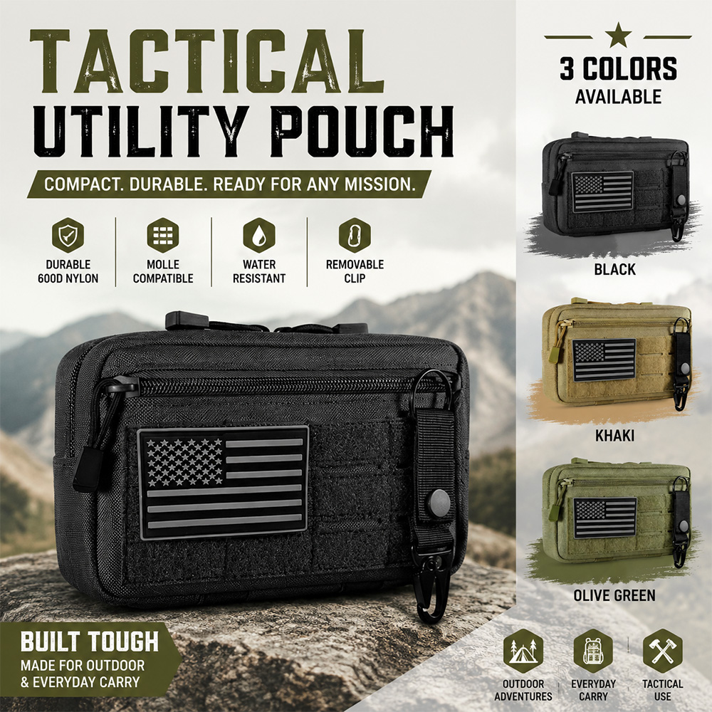 Tactical Molle EDC Pouch Outdo - Edc Carry Pocket review and price