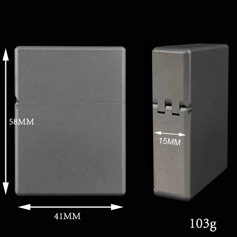 Titanium Shell Windproof Light - Lighter Insert Zippo review and price