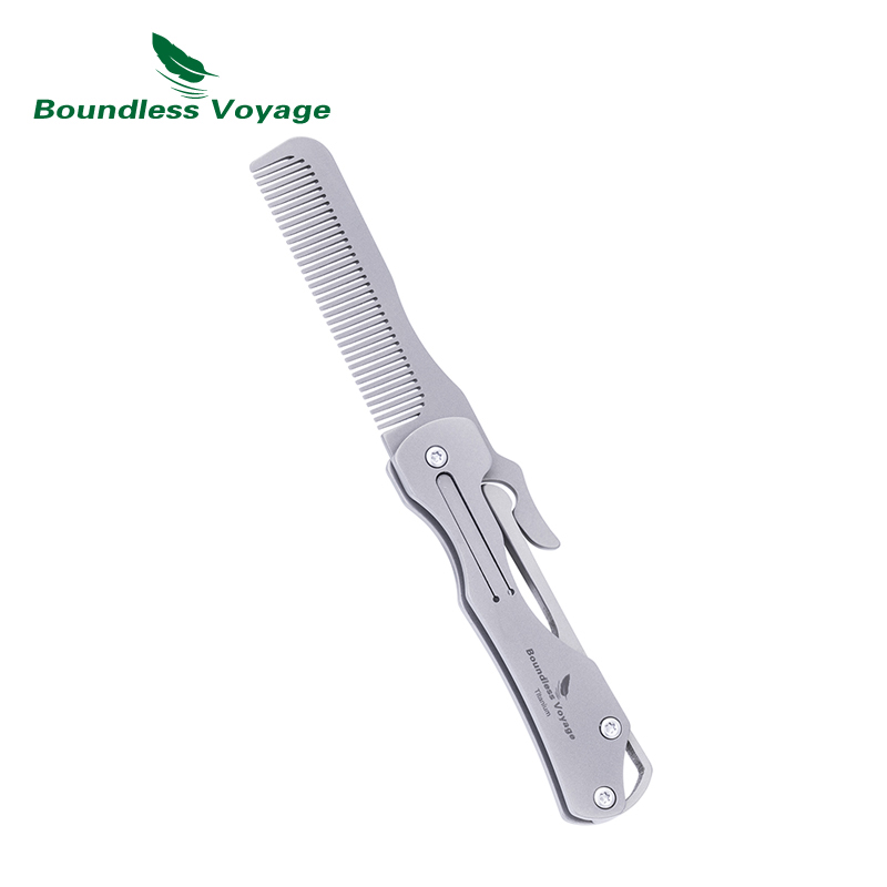 Boundless Voyage Folding Titan - Comb Pocket Titanium review and price