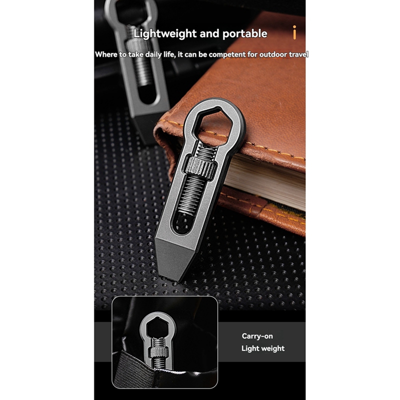 Titanium Alloy Hexagon Wrench  - Titanium Pry Bar review and price