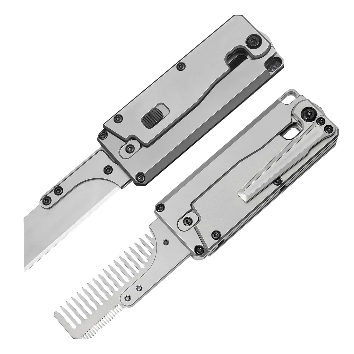 FEGVE TC347 2-in-1 Titanium Ha - Comb Pocket Titanium review and price
