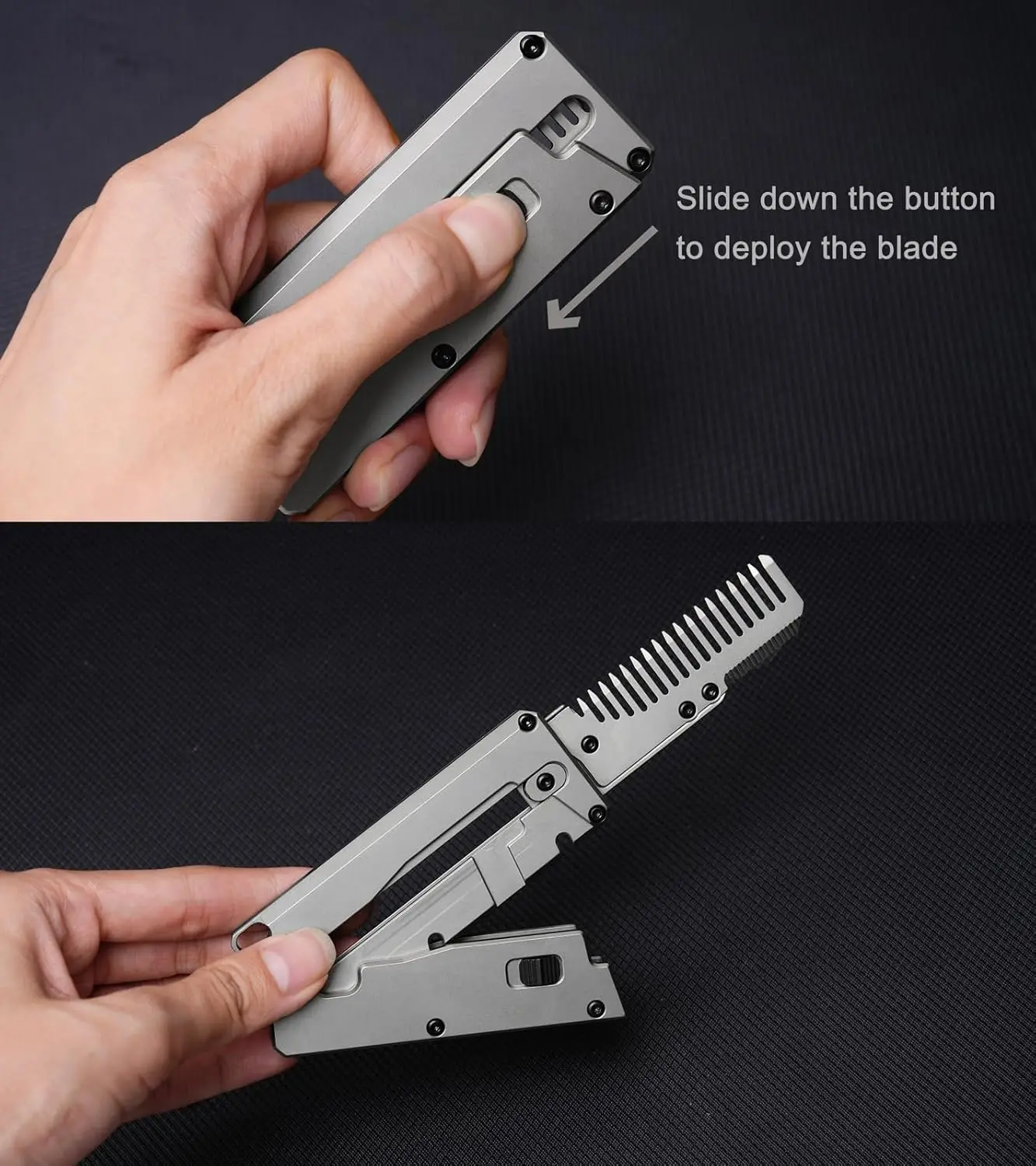 FEGVE TC347 2-in-1 Titanium Ha - Comb Pocket Titanium review and price