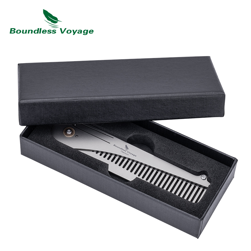 Boundless Voyage Titanium Fold - Comb Pocket Titanium review and price