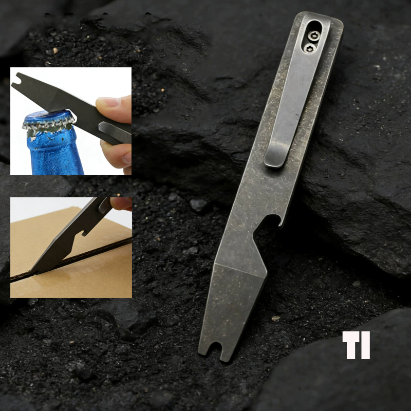 10.5CM TC4 Titanium Alloy Pry  - Titanium Pry Bar review and price