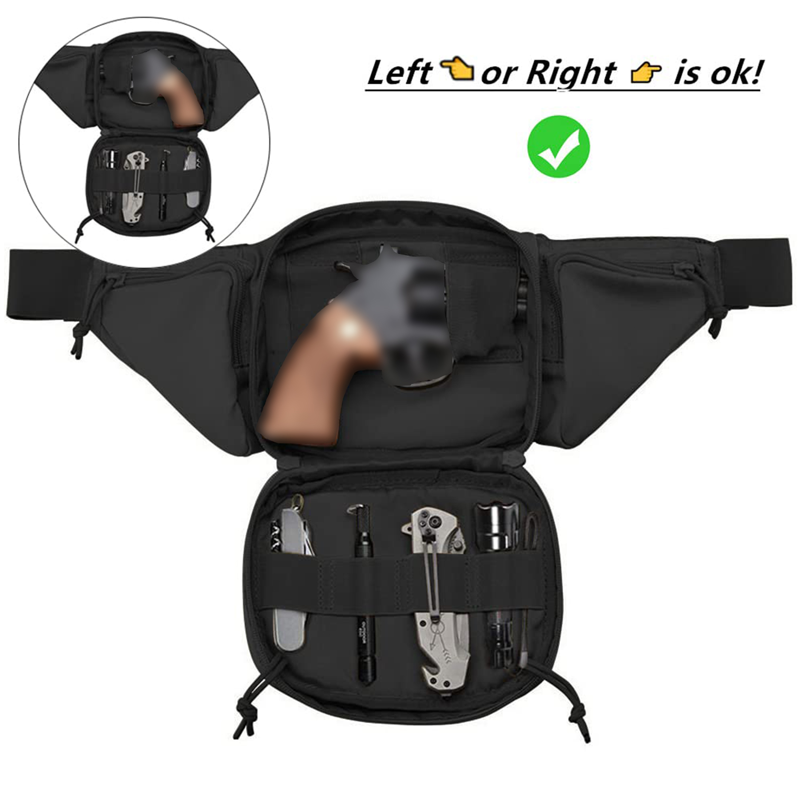Tactical Fanny Pack Gun Holste - Edc Carry Fanny Pack review and price
