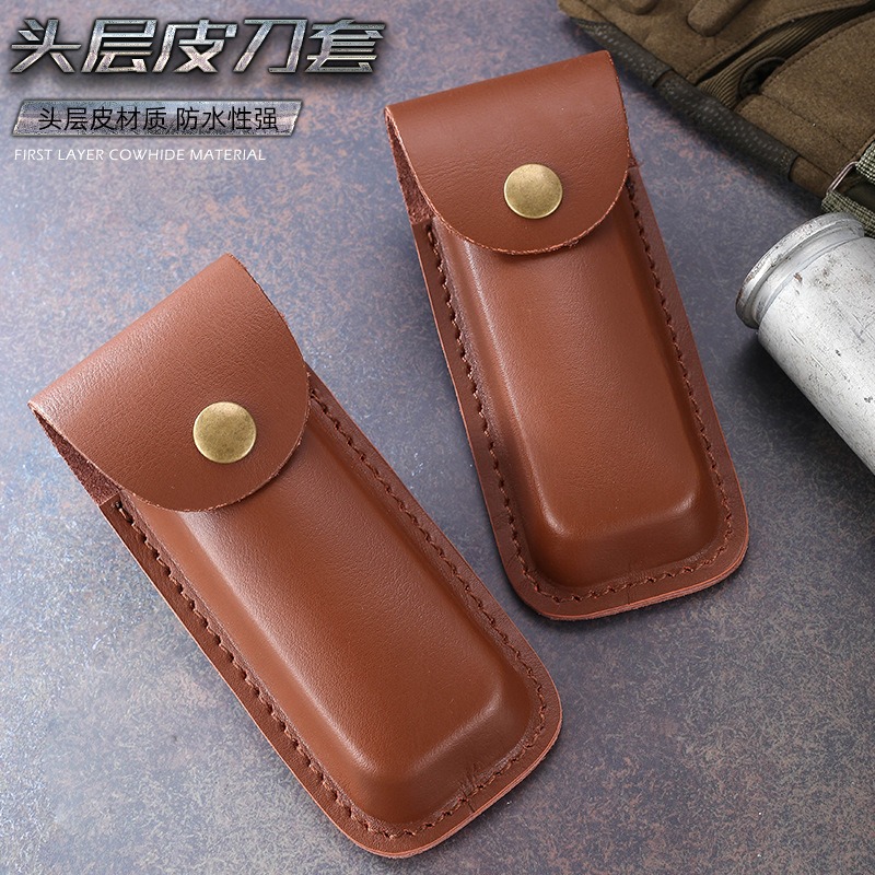 Genuine Leather Knife Sheath f - Edc Carry Belt Leather review and price
