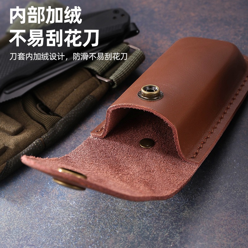 Genuine Leather Knife Sheath f - Edc Carry Belt Leather review and price