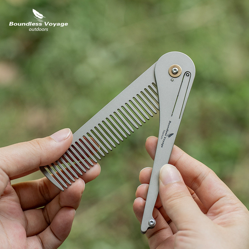 Pure Titanium Foldable Hair Co - Comb Pocket Titanium review and price