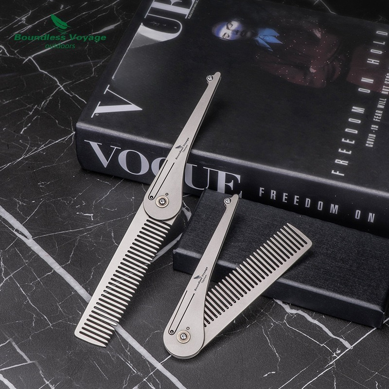 Pure Titanium Foldable Hair Co - Comb Pocket Titanium review and price