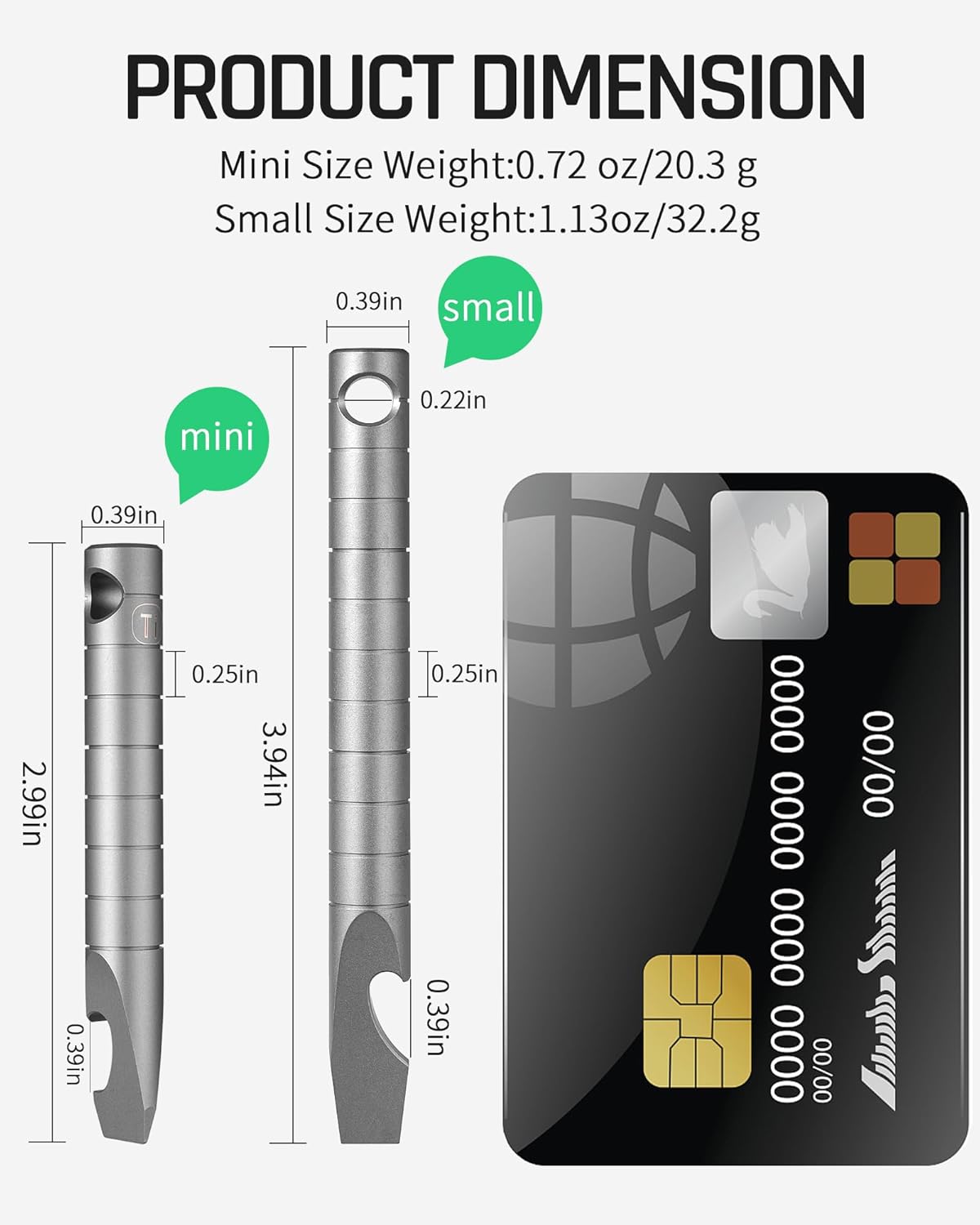 TISUR Titanium EDC Pry Bar, Ke - Titanium Pry Bar review and price